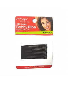 18pcs Jumbo Bobby Pins 915 (1X12CARDS)