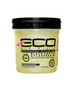 Eco Styler Black Castor Oil & Flaxseed Gel 16oz