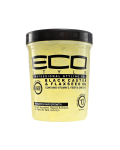 Eco Styler Black Castor Oil & Flaxseed Gel 32oz