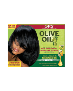 Olive Oil Built-In Protection No-Lye Hair Relaxer System-Extra strength