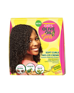 Olive Oil Girls Soft Curls No-Lye Creme Texture Softening System