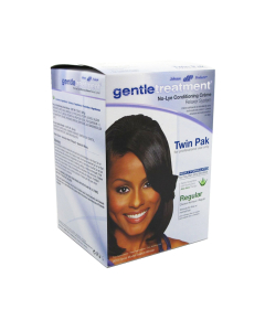Gentle Treatment No-Lye Conditioning Creme Relaxer System Twin Pack Regular