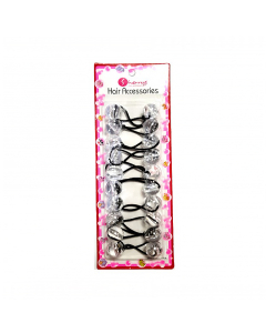 Hair Bobbles Clear S01-02 (1X24pcs)