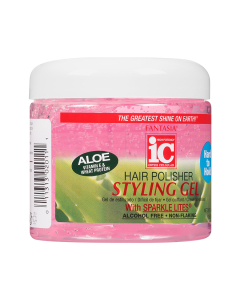 IC Hair Polisher Hard To Hold Styling Gel Jar