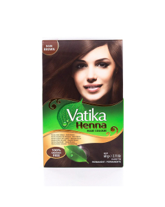 Vatika Naturals Henna Hair Colour Dark Brown