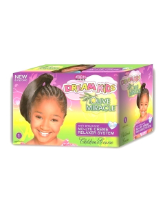 Dream Kids Relaxer Kit, No-Lye Creme Relaxer System- Super