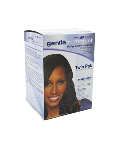 Gentle Treatment No-Lye Conditioning Creme Relaxer System Twin Pack Super