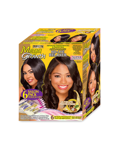 Mega Growth, No-Lye Relaxer Super 6 Application Salon Pack