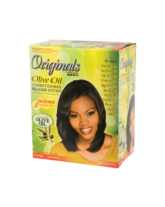 Originals Olive Oil Conditioning Relaxer System Twin Kit Super