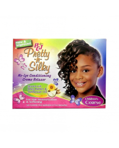 PCJ Pretty-N-Silky, No-Lye Children's Conditioning Creme Relaxer, Coarse