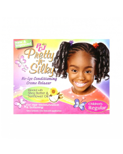 PCJ Pretty-N-Silky, No-Lye Children's Conditioning Creme Relaxer, Regular