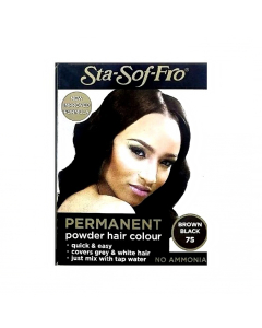 Hair Dye Permanent Powder Hair Colour Brown Black