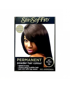 Hair Dye Permanent Powder Hair Colour Jet Black