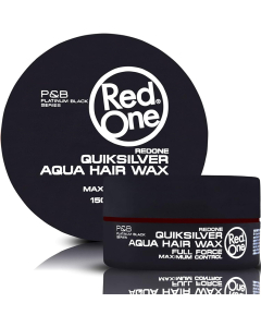 Aqua Hair Wax Maximum Control - Quicksilver