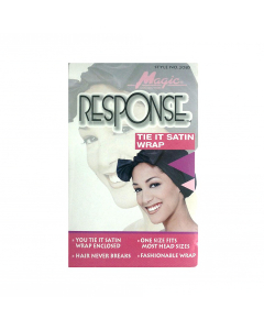 Response Tie It Satin Wrap 2085