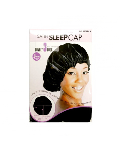Satin Sleep Cap 2238BLA