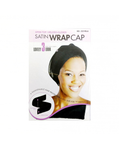 Satin Wrap Cap 2221BLA