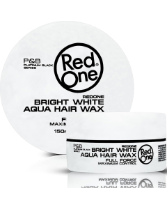 Aqua Hair Wax Maximum Control - Bright White