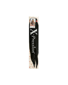 X-PRESSION PRE-STRETCHED LAGOS BRAID COLOR 1